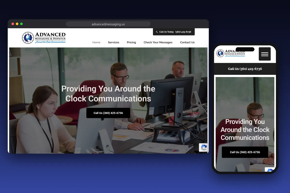 Advanced Messaging & Dispatch, designed by Graticle