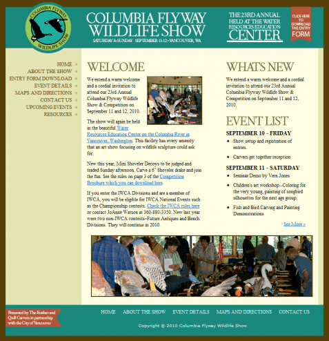 Columbia Flyway Wildlife Show