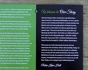 New Life Assembly - 75th Anniversary Brochure