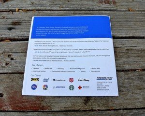 Kitchens to Go - 10 Page Booklet by Graticle Design (Back)