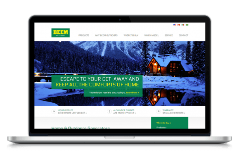 Beem Outdoors Website
