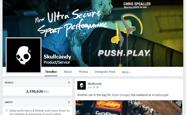 Skullcandy - Facebook Page