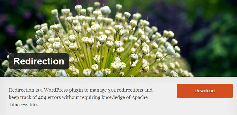 Download the Redirection WordPress Plugin Redirection WordPress Plugin