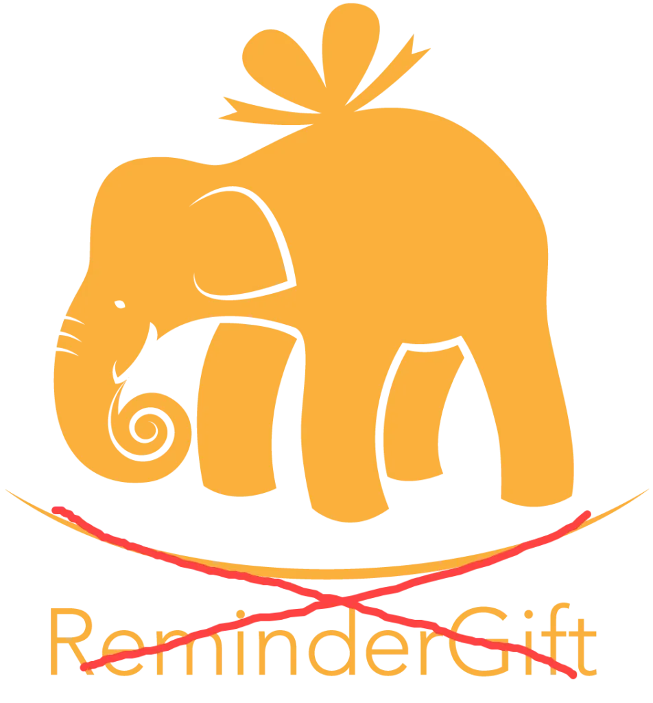 Reminder Gift Logo - Remove Tagline