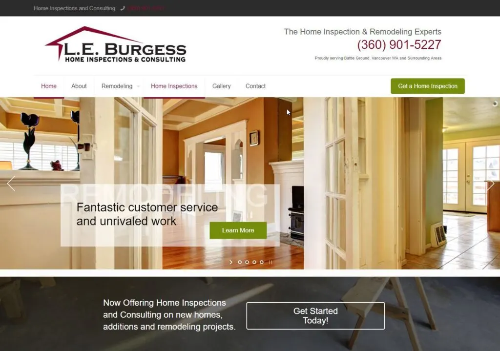Contractor Web Design Vancouver WA