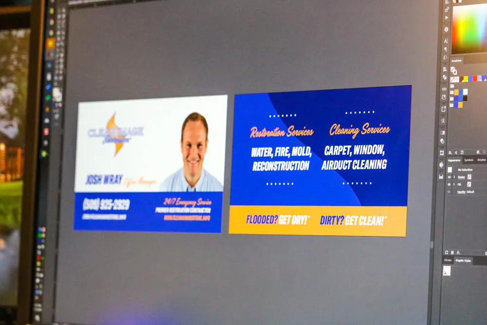 Business card design