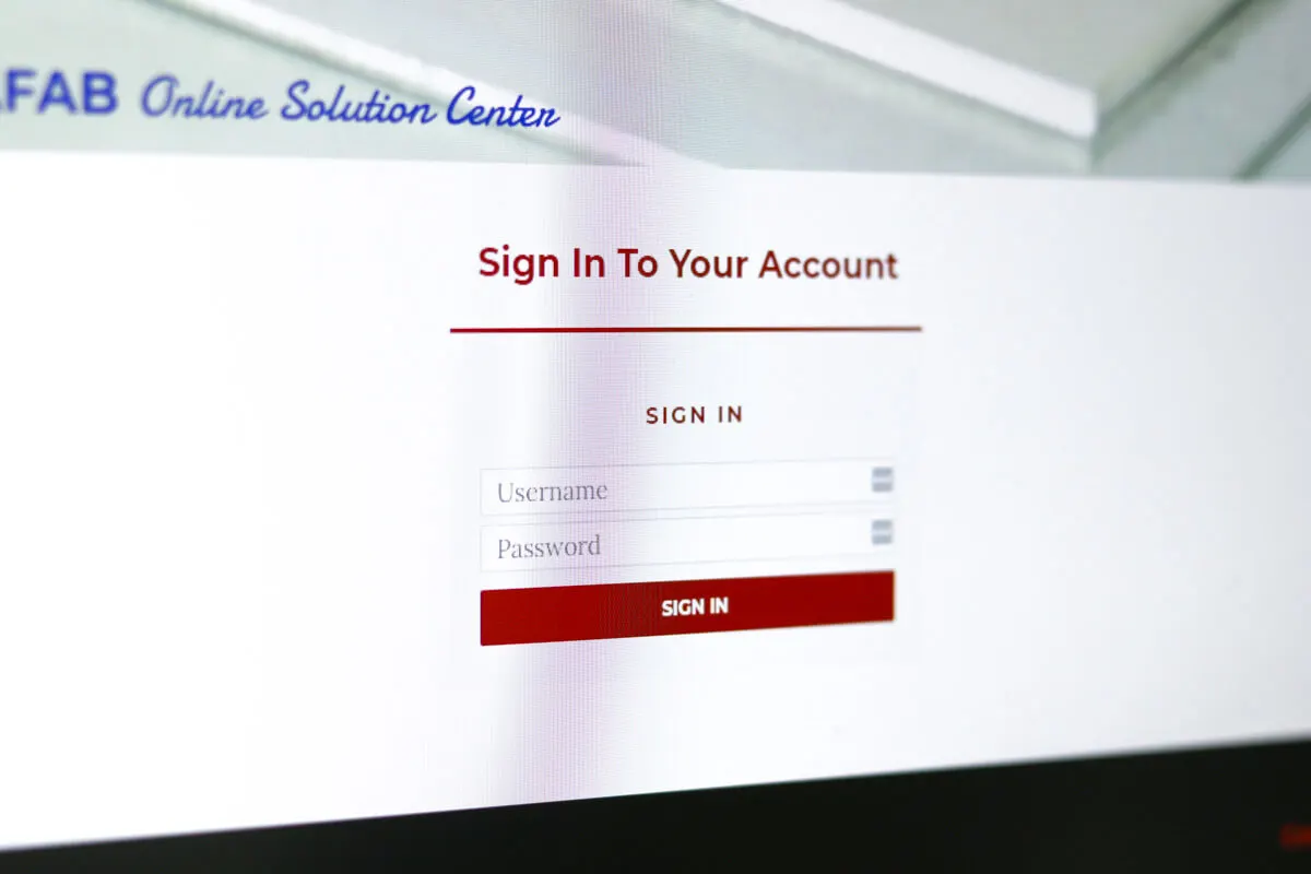Customer portal web design