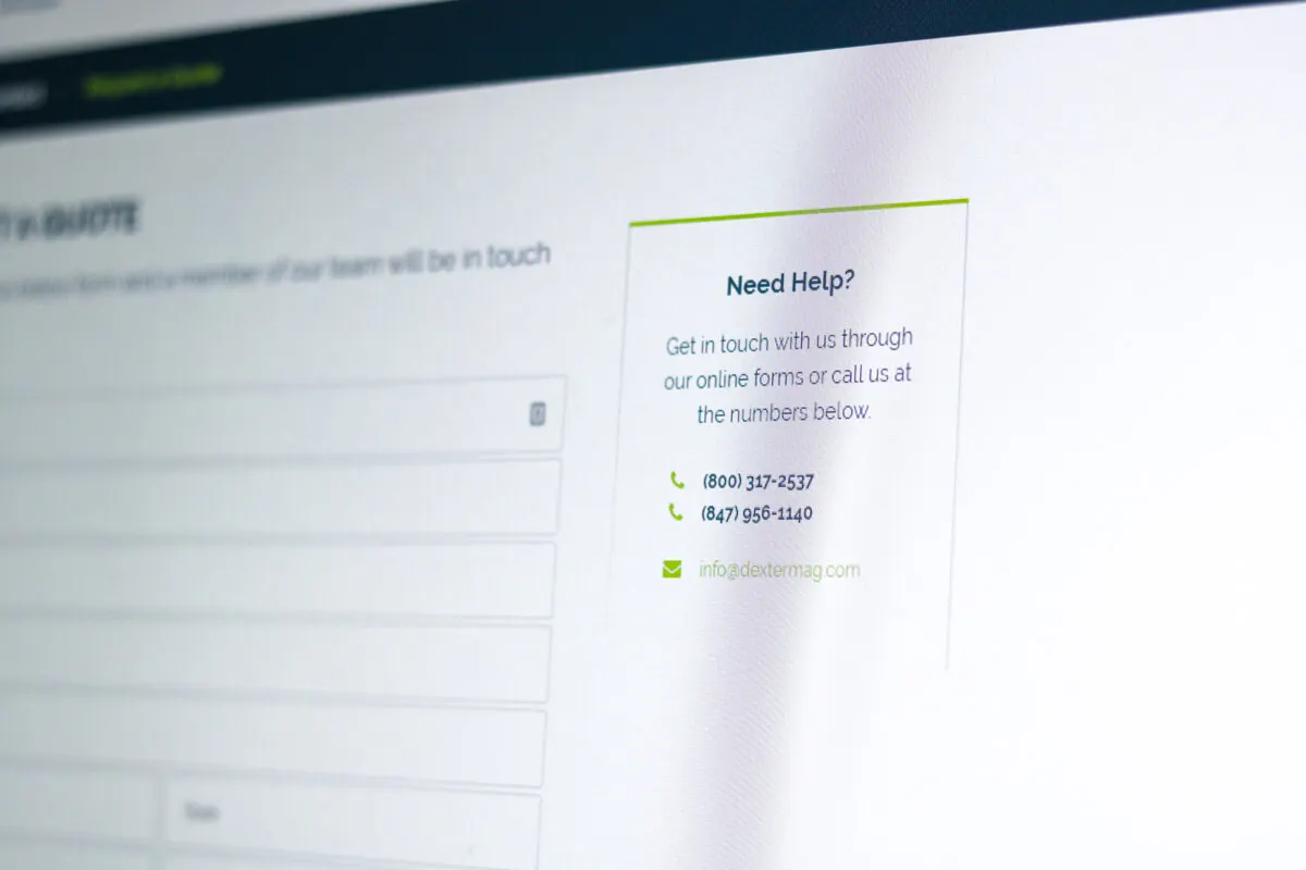 Need help call to action website design