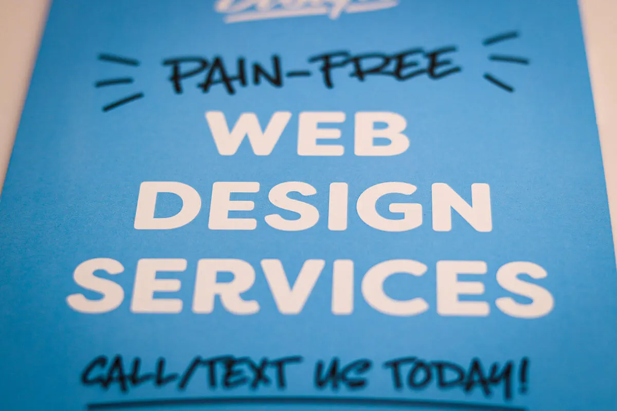 web design brochure