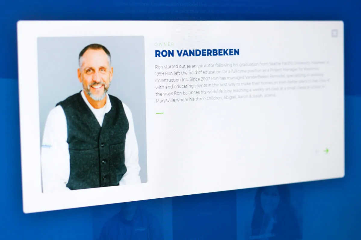 Bio Page Design