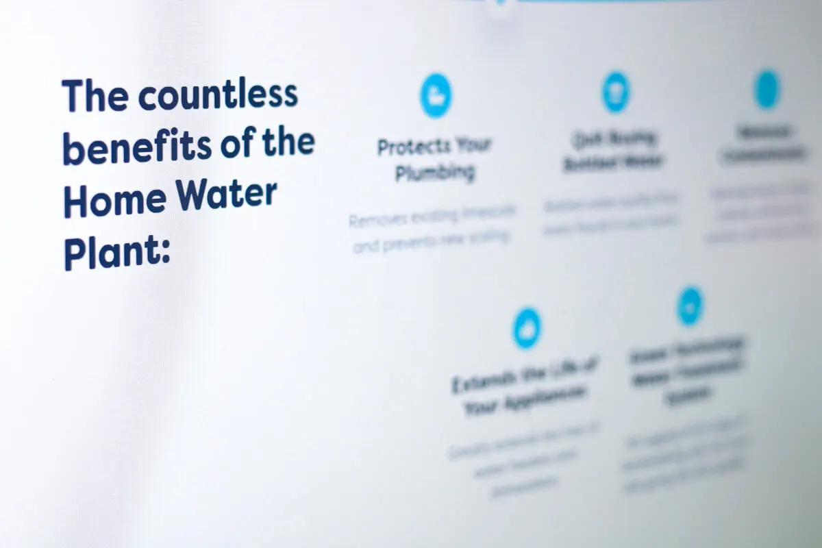 Benefits Website Design