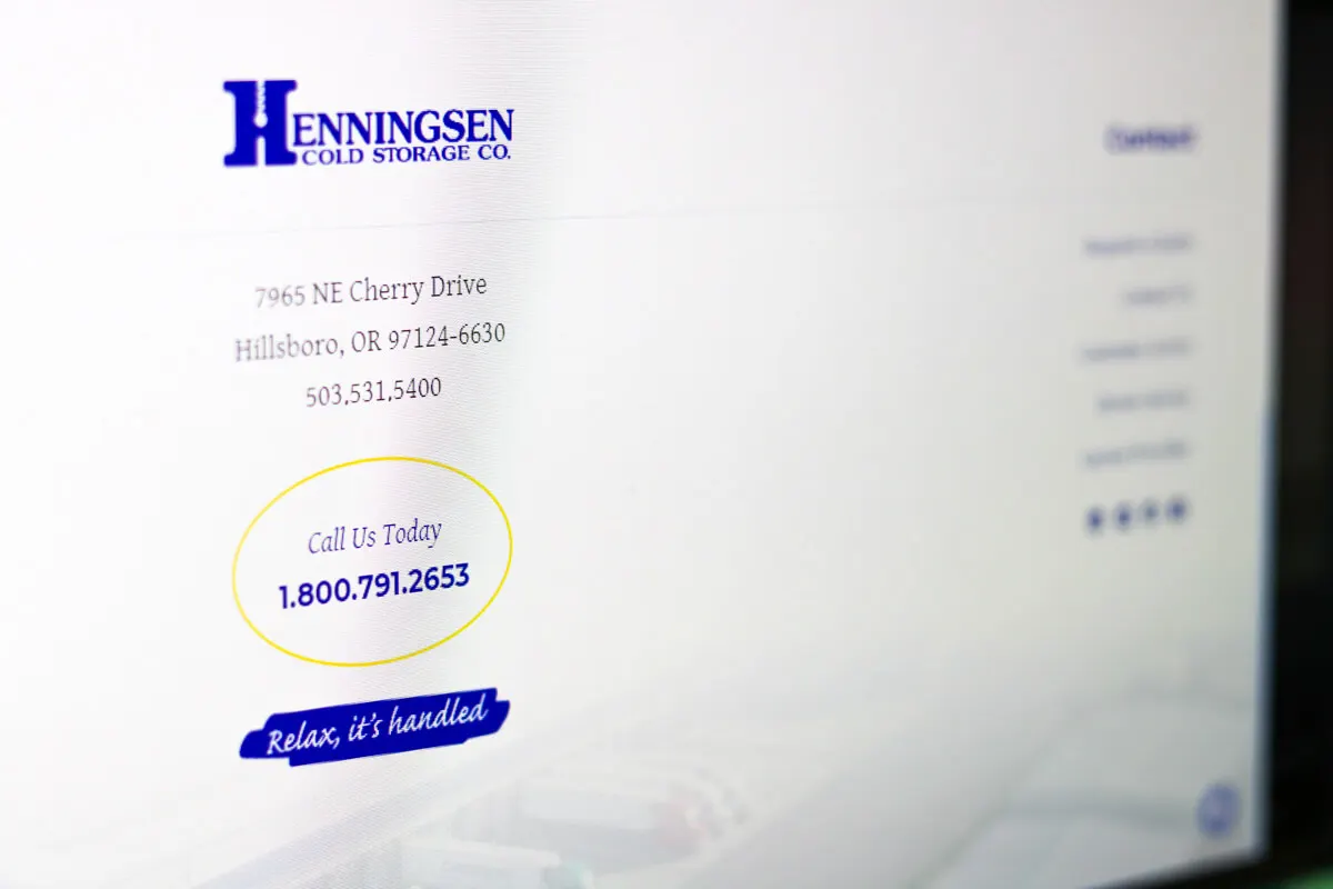 Contact Us Today Web Design