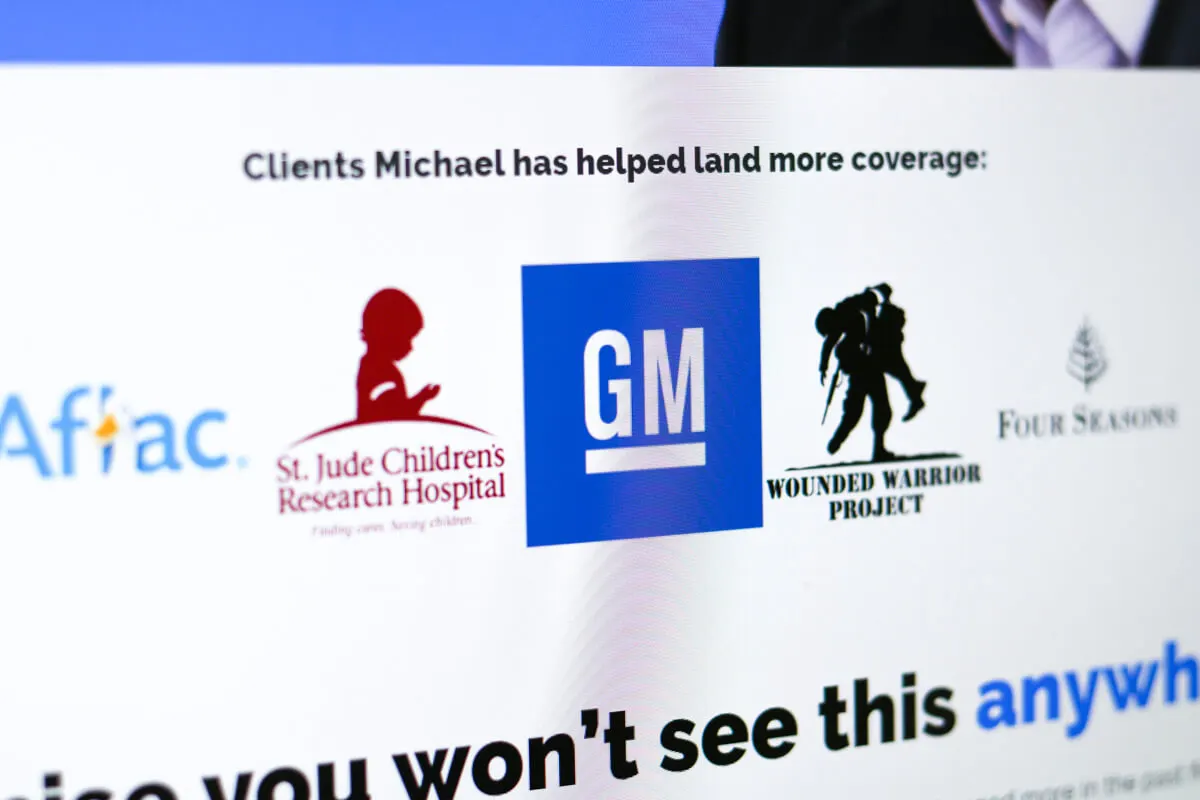 media logos web design