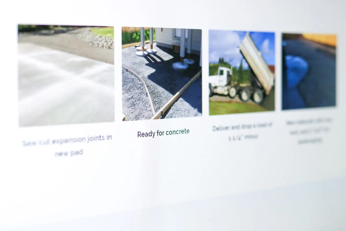 photo gallery design