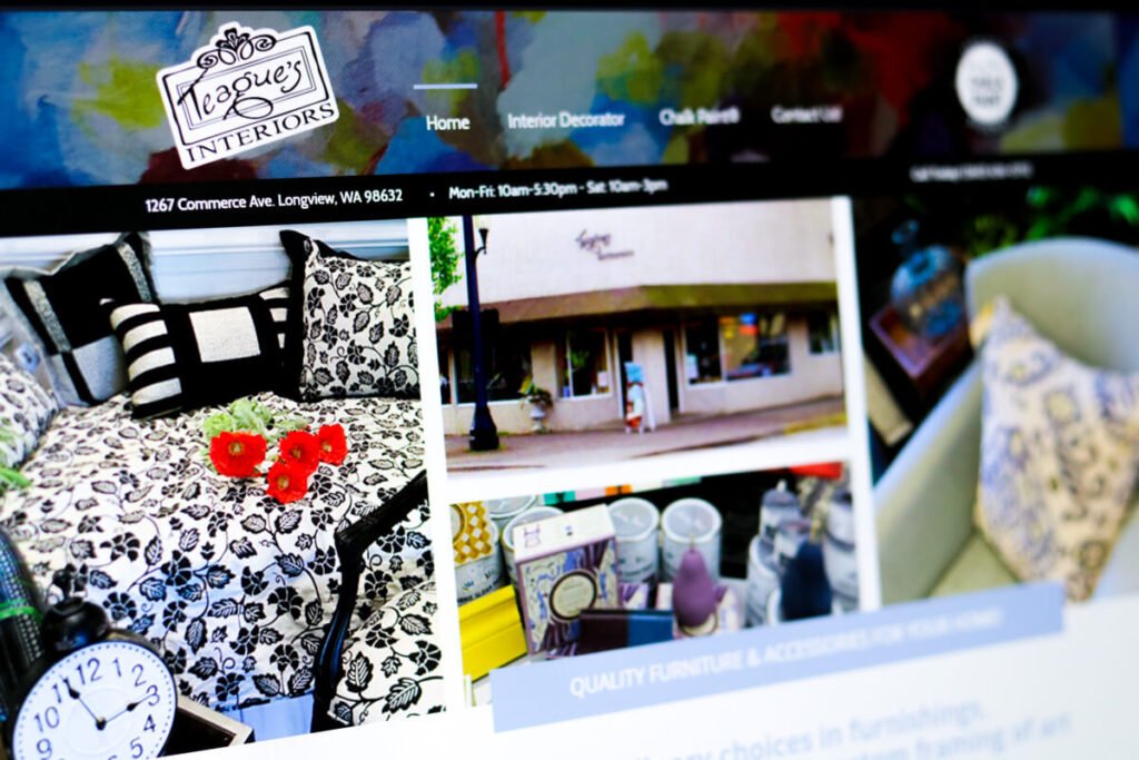 retail web design