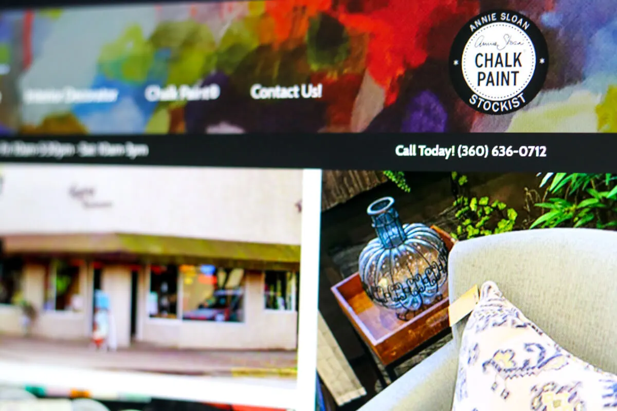 website retail design