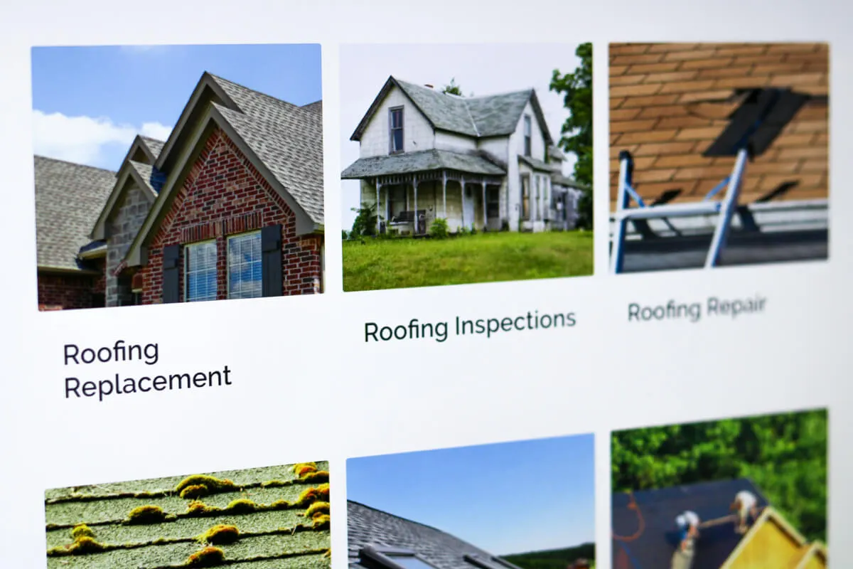 Roofing Services Website