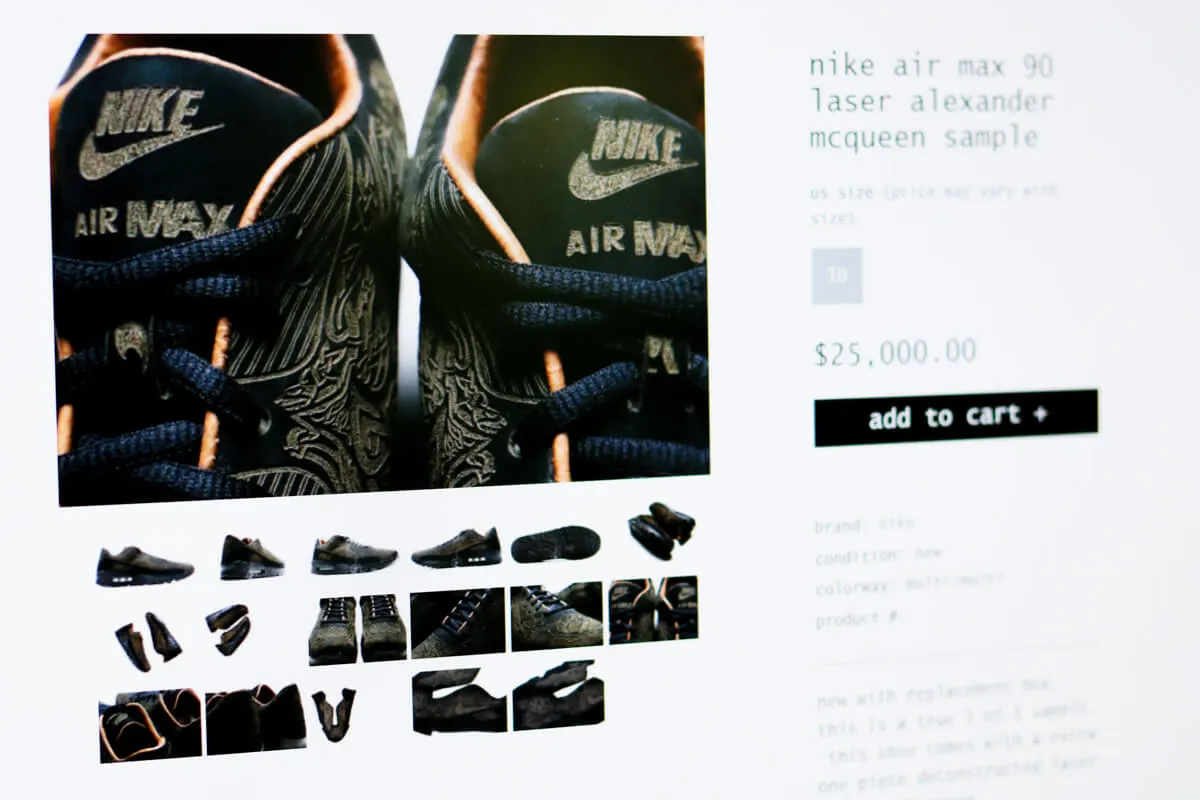 product page design