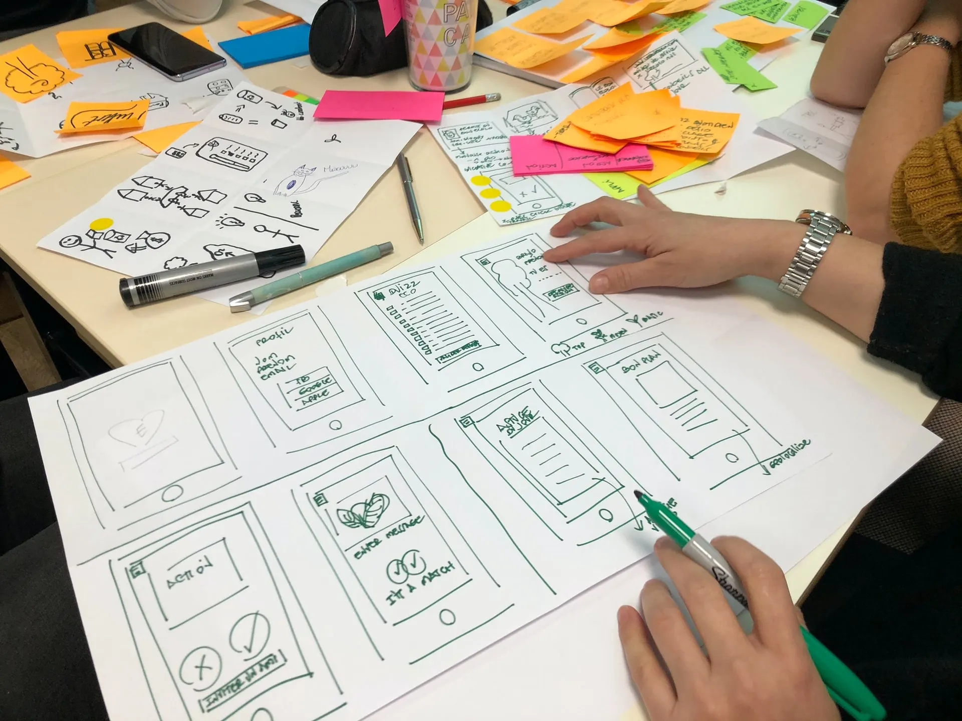 Website user experience