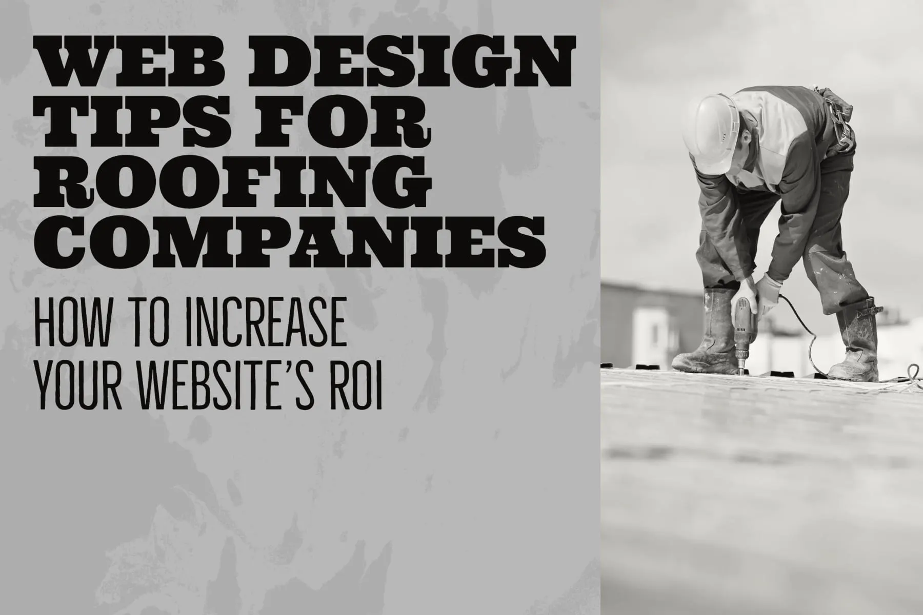 Web Design Tips for Roofing Companies