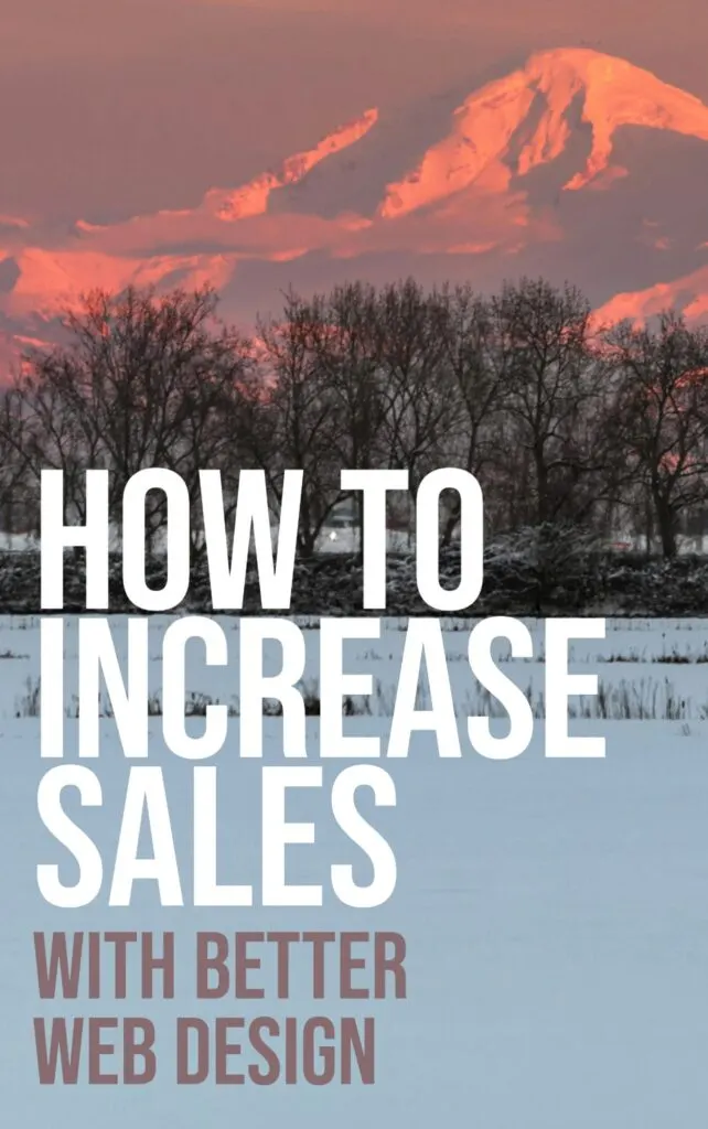 How to Increase Sales with Better Web Design