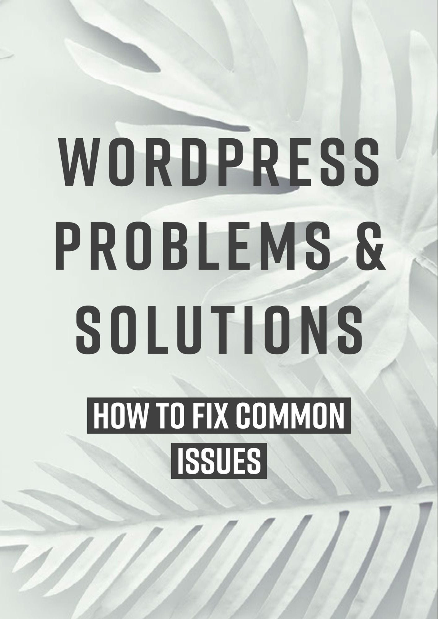 WordPress Problems And Solutions: How To Fix Common Issues