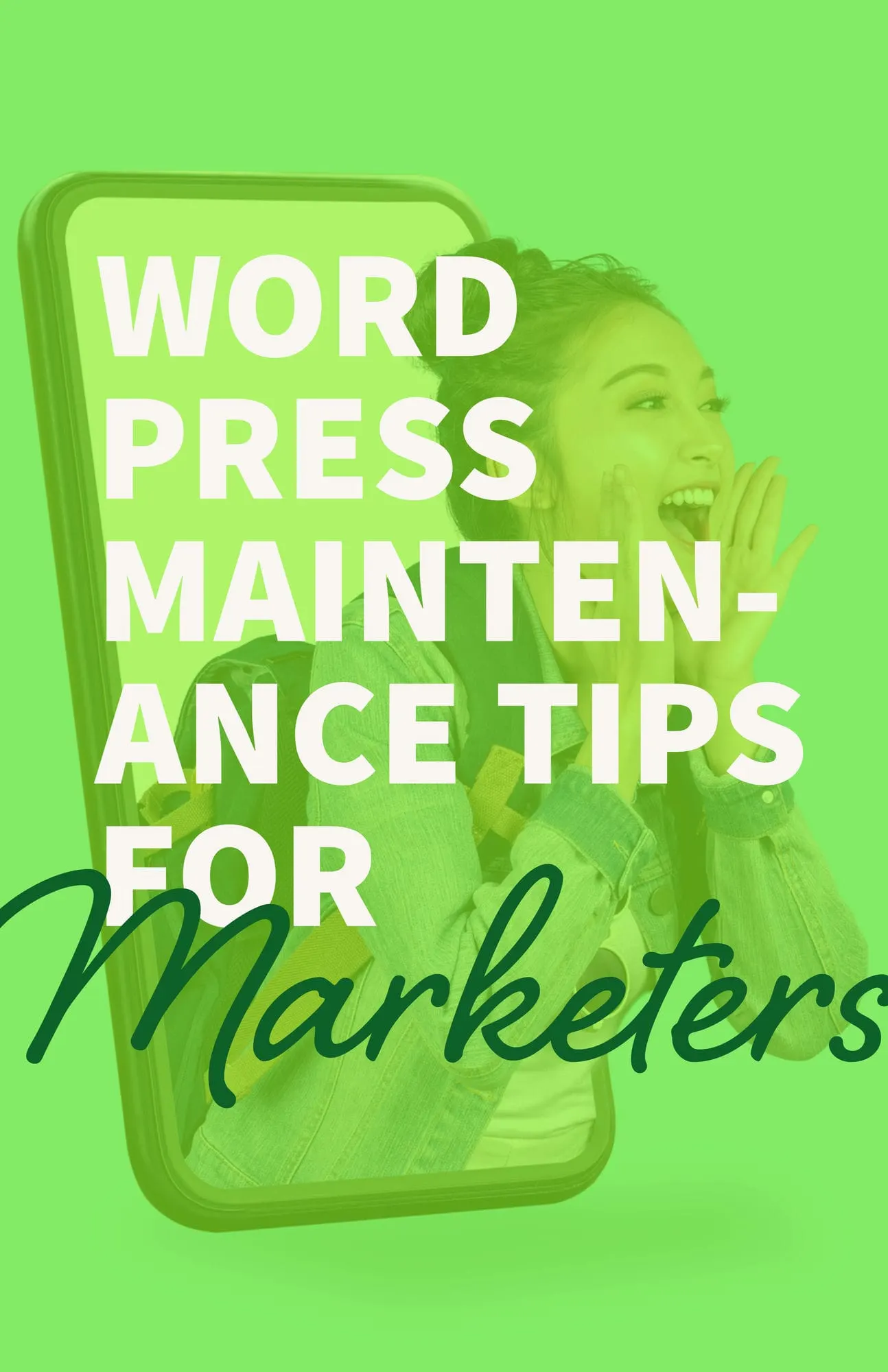 WordPress Maintenance Tips for Marketers