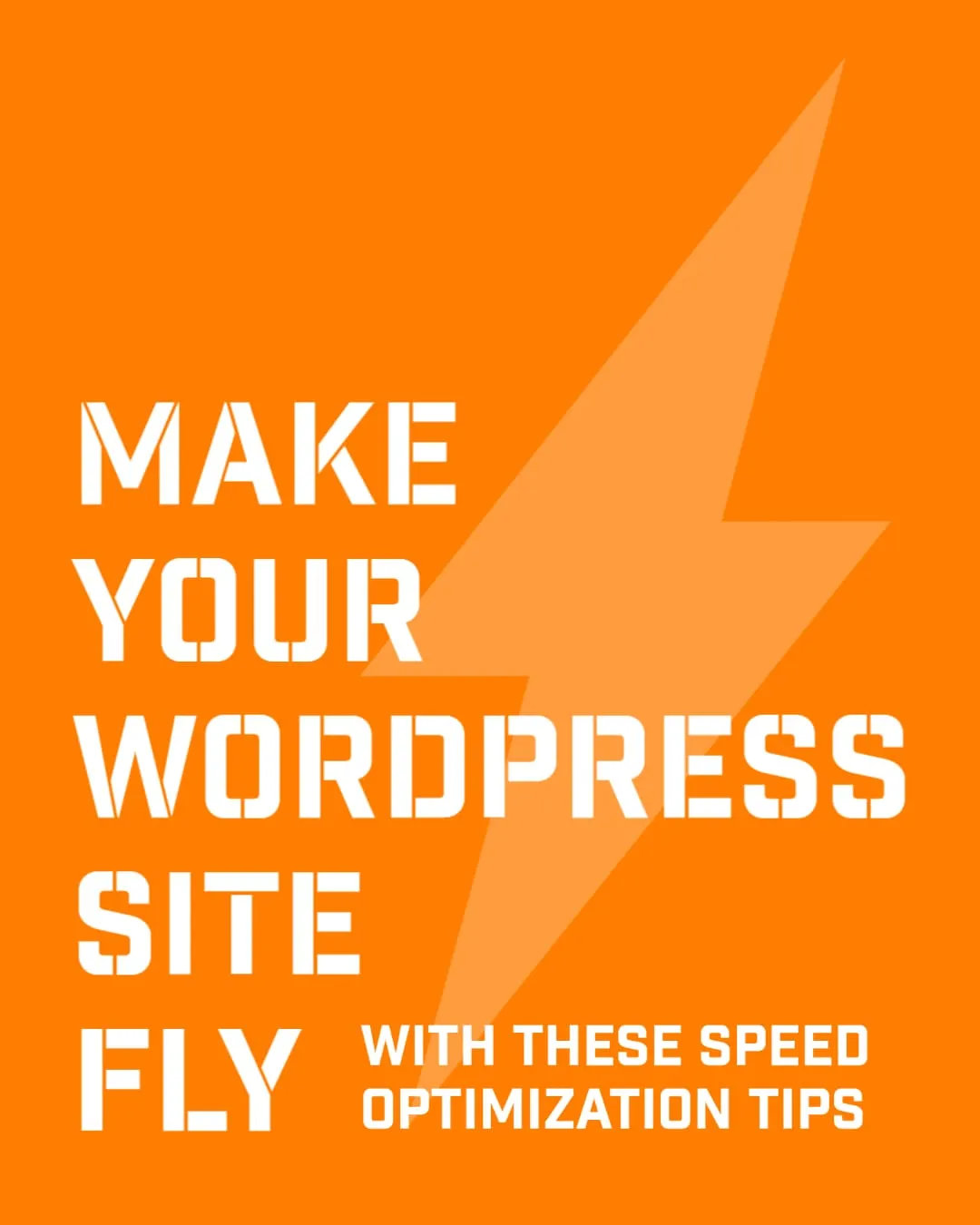Make Your WordPress Site Fly With These Speed Optimization Tips