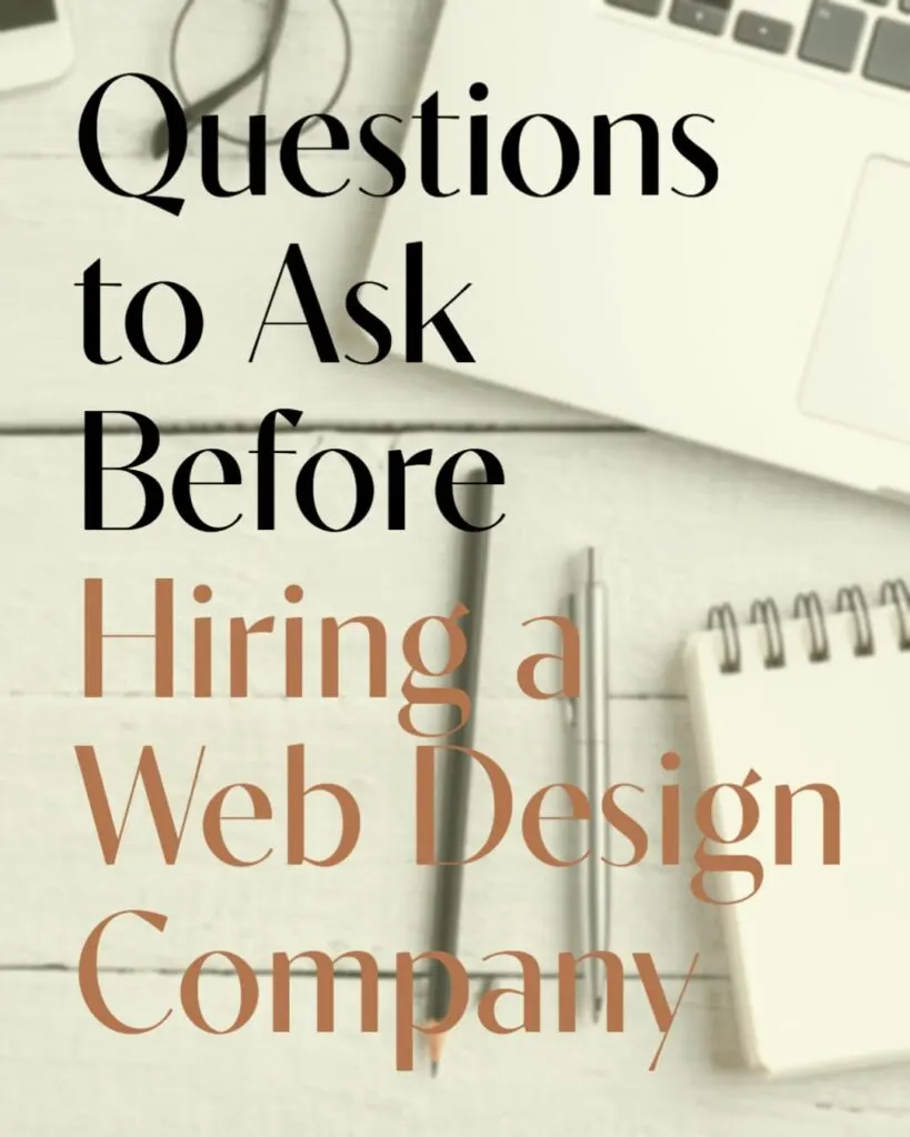 Questions to Ask Before Hiring a Web Design Company