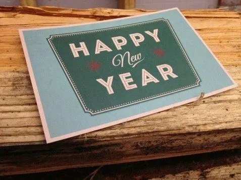 Happy New Year (print), designed by Graticle