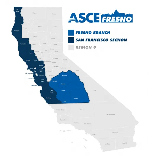 ASCE – Fresno Branch (graphic), designed by Graticle