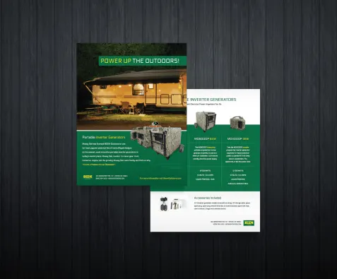 Beem Outdoors (print), designed by Graticle