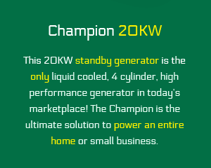 Beem Outdoors Website Design and Development champion 20kw