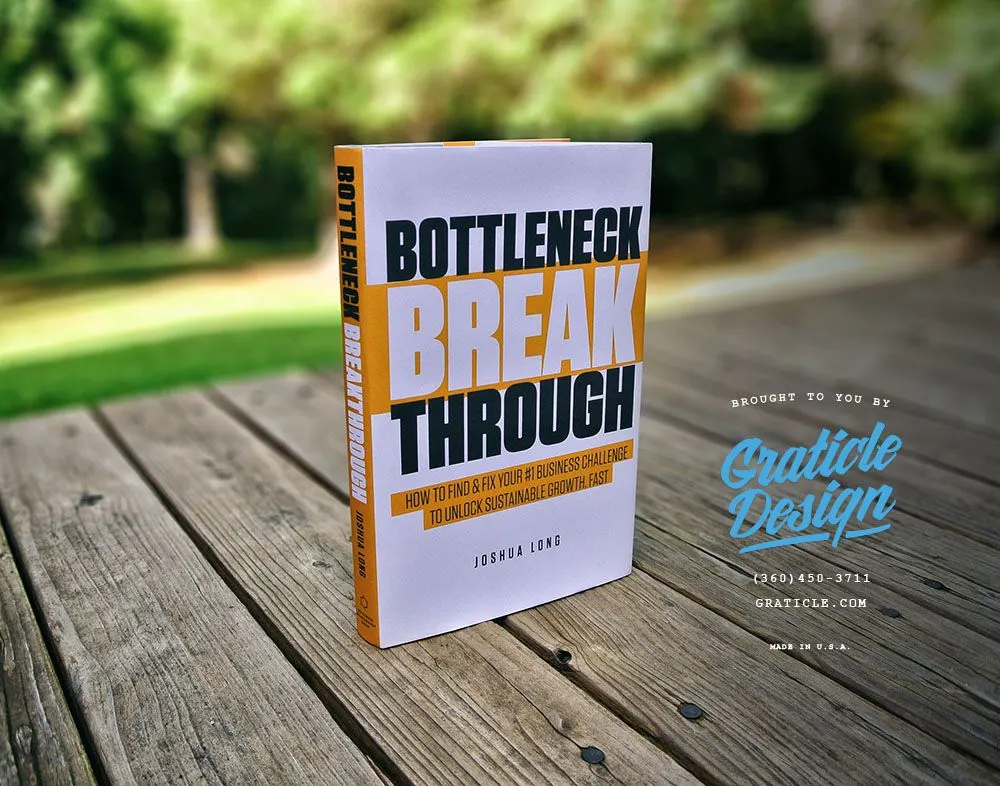Joshua Long Book Cover Design (print), designed by Graticle
