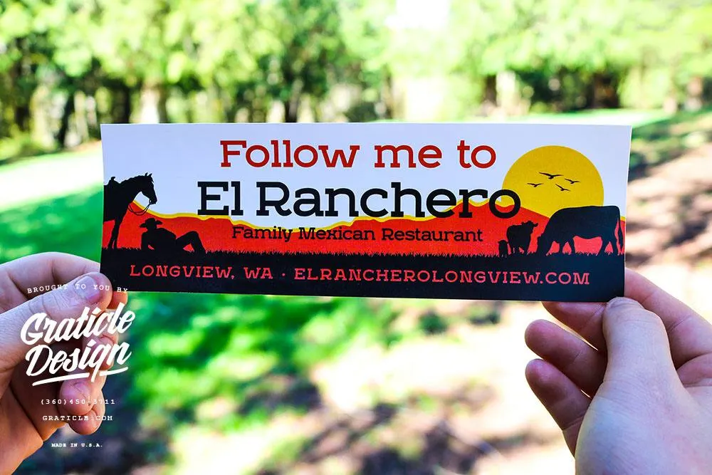 El Ranchero (print), designed by Graticle