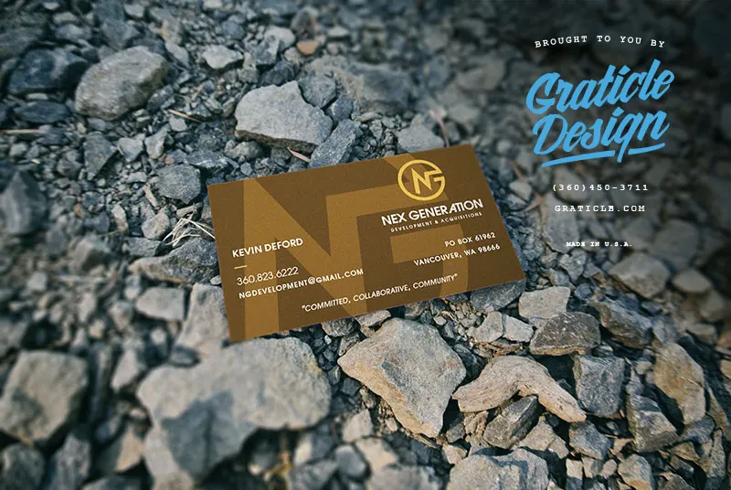 Nex Generation, LLC. (print), designed by Graticle