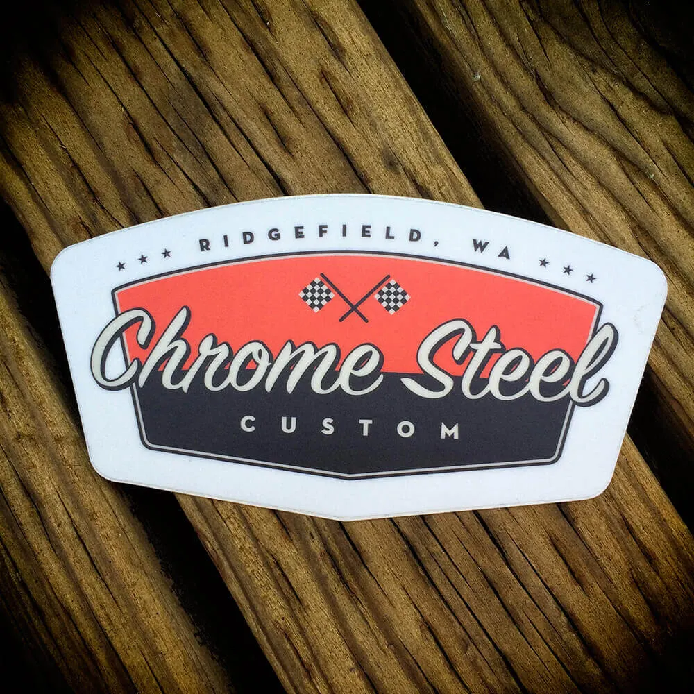 Chrome Steel Custom (graphic), designed by Graticle