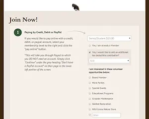 Friends of the Willamette Valley NWRC Membership Page Join 1