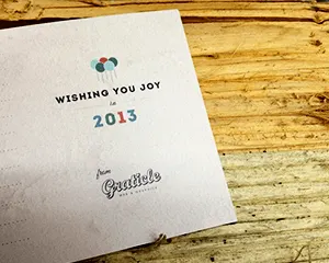 Happy New Year Postcard Inside