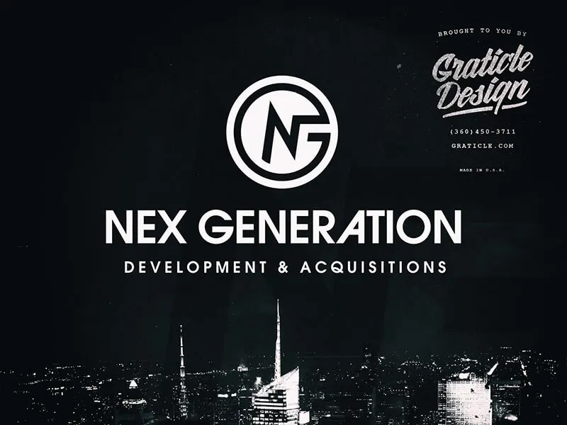 Nex Generation, LLC. (logo), designed by Graticle