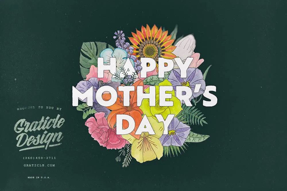 Mother’s Day Graphic Design (graphic), designed by Graticle