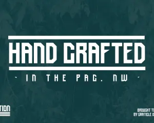 Nation Font Design by Graticle 04