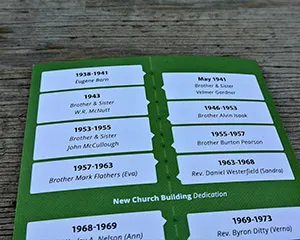 New Life Assembly - 75th Anniversary Brochure