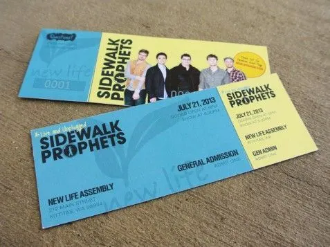 Sidewalk Prophets (print), designed by Graticle