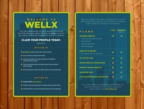 Wellx (print), designed by Graticle