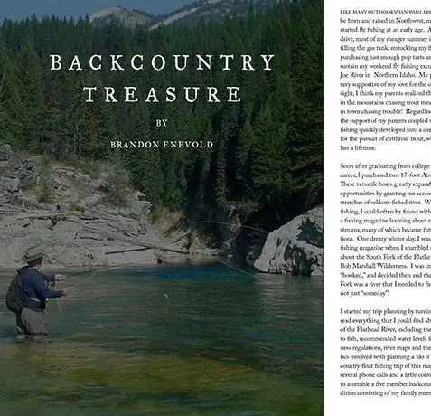 Backcountry Treasure (print), designed by Graticle