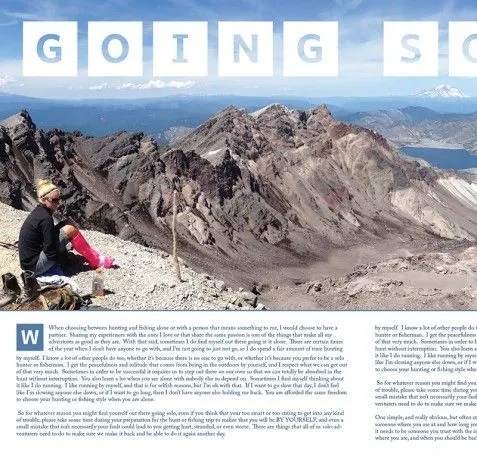 Going Solo? (print), designed by Graticle