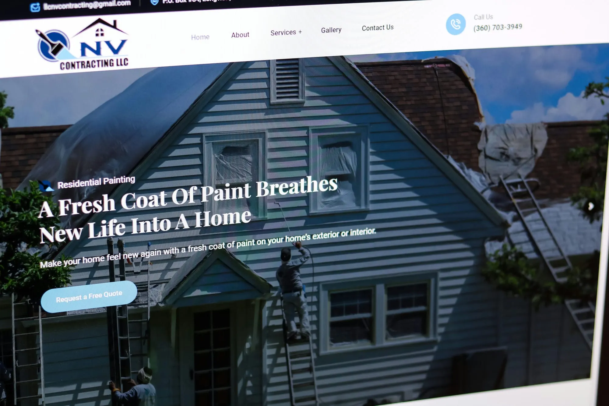 Cowlitz county website designer