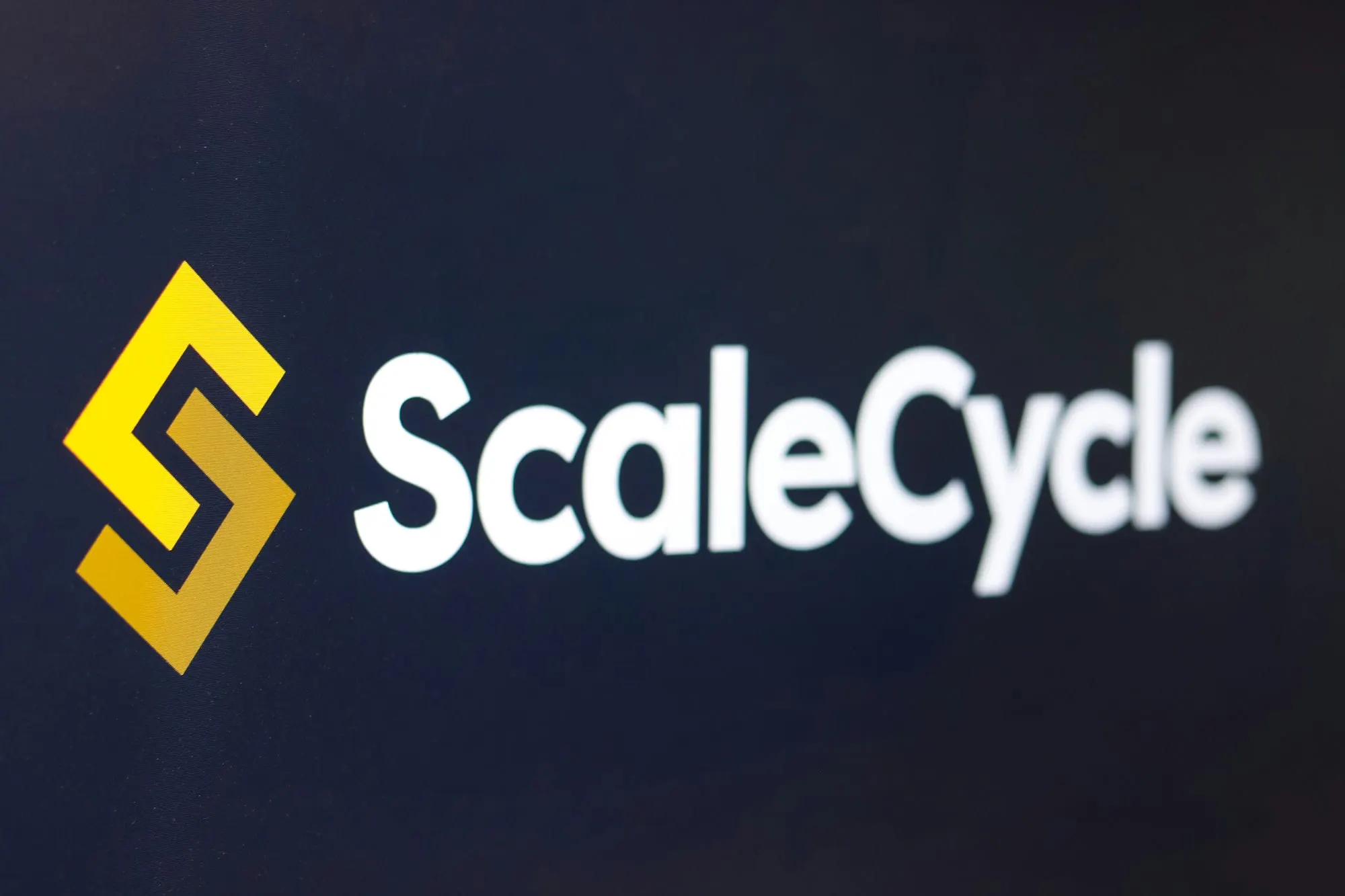 Scalecycle logo and brand designer