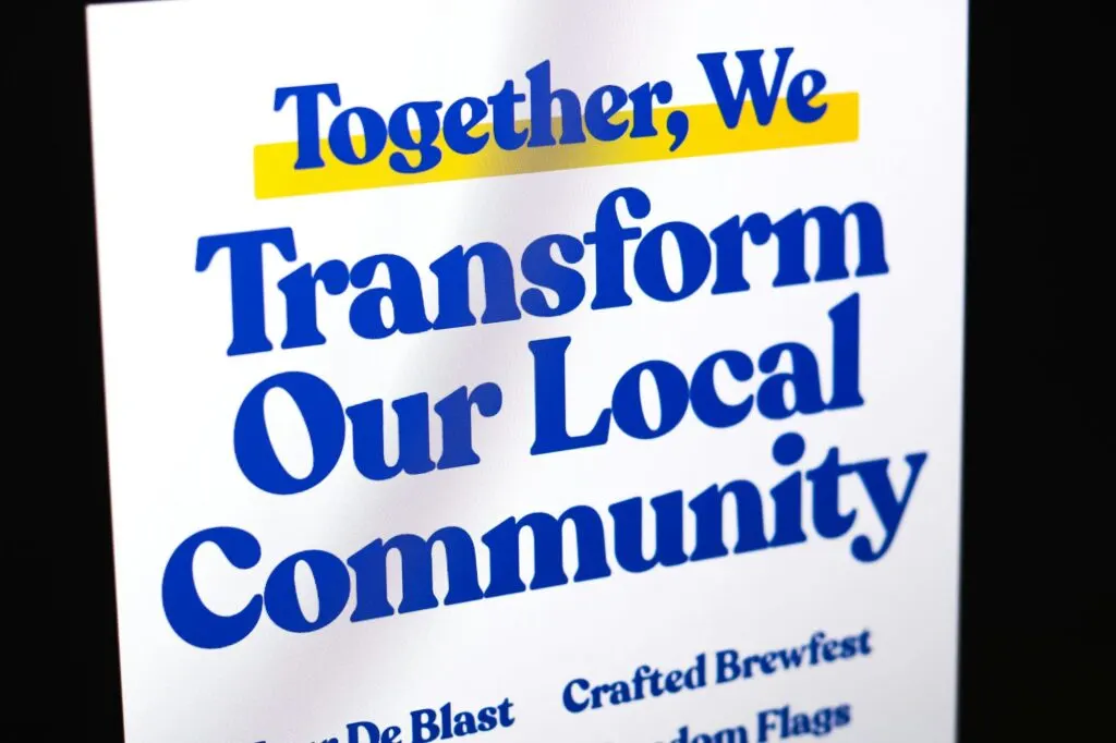 Rotary Magazine Advertisement (print), designed by Graticle